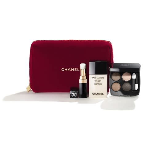 chanel make-up tas|chanel makeup set.